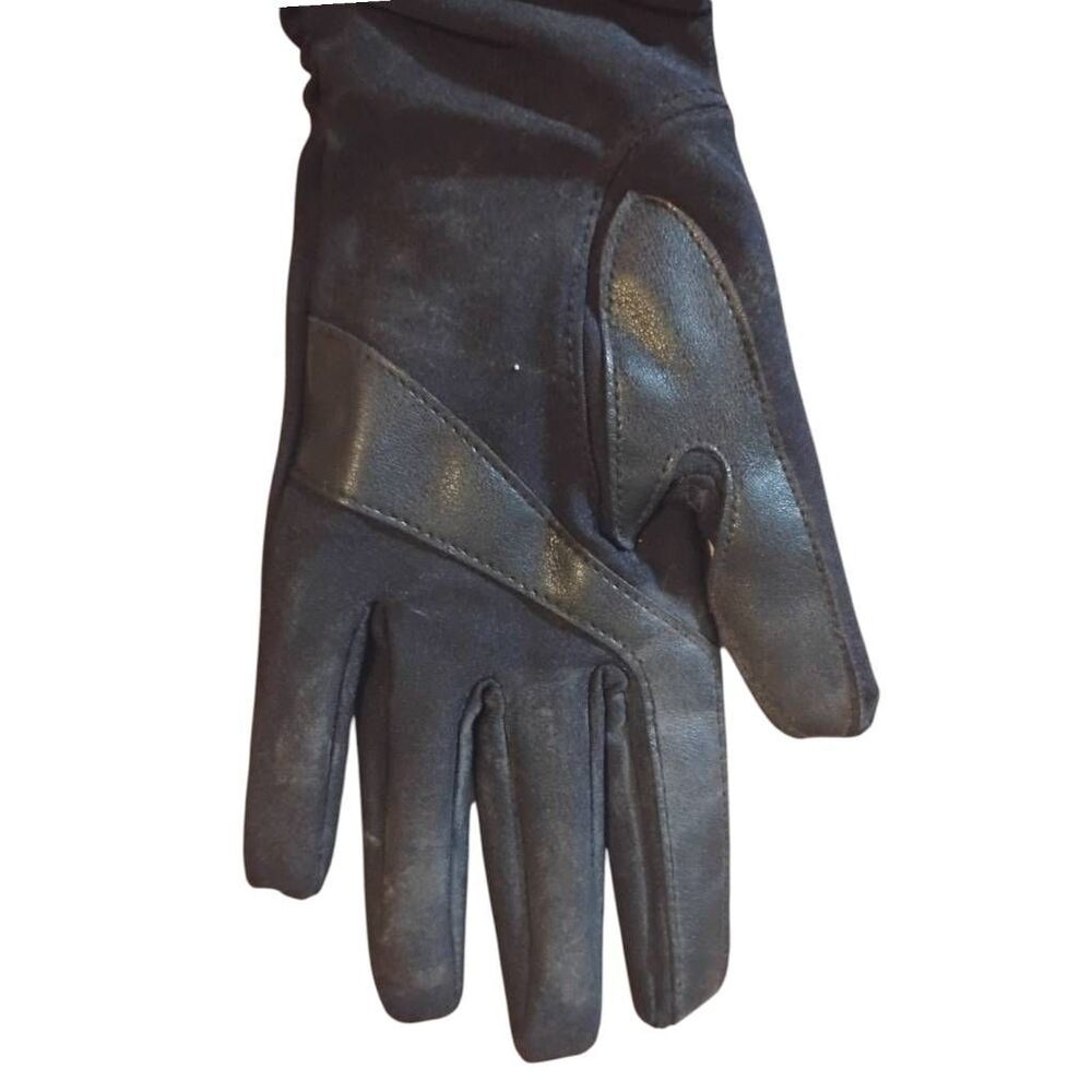Isotoner Black Women's Gloves Size L/XL - Picture 3 of 5